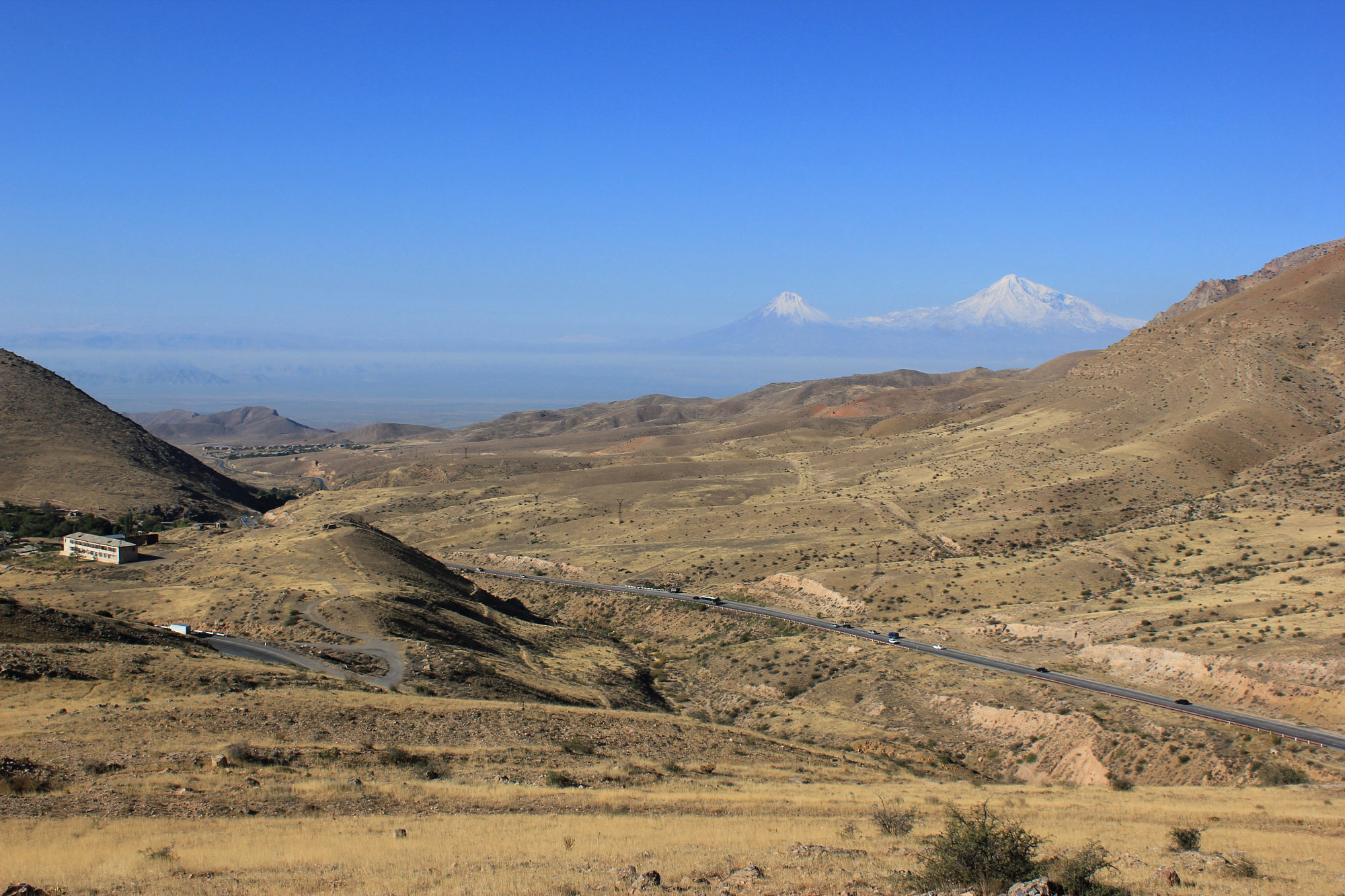 Ararat. View from Karki (Tigranashen).
